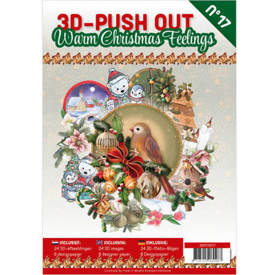 3DPO10017 3D Pushout Book 17 Warm Christmas Feelings