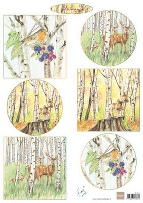 IT612 Marianne D Decoupage Tiny's Autumn A4