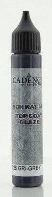 Cadence Top Coat Glaze - voor Beton effect Grijs 01 069 0025 0025  25 ml