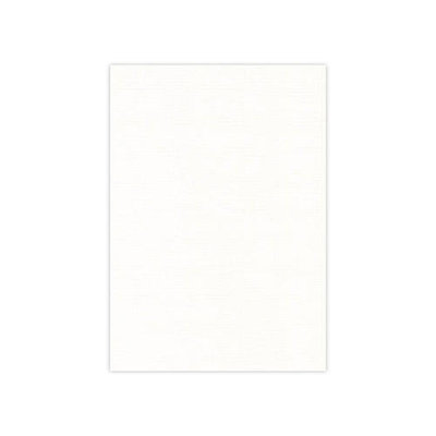 BULK 32 Linnenkarton 13,5x27cm Card Deco Gebroken wit per 125 vellen