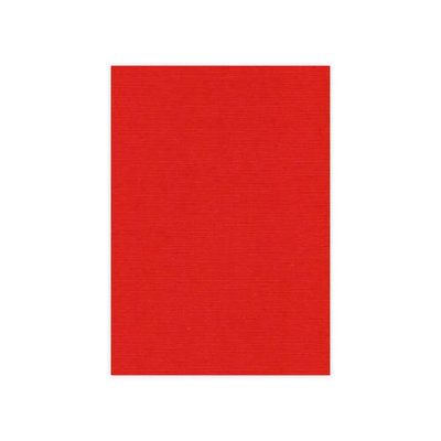 BULK 34 Linnenkarton A4 (29,7x21cm) Card Deco Kerstrood per 125 vellen