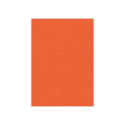 BULK 11 Linnenkarton A4 (29,7x21cm) Card Deco Oranje per 125 vellen