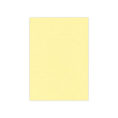 BULK 03 Linnenkarton A4 (29,7x21cm) Card Deco Lichtgeel per 125 vellen