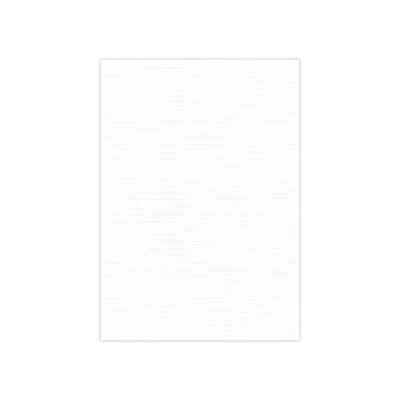 BULK 01 Linnenkarton A4 (29,7x21cm) Card Deco Wit per 125 vellen