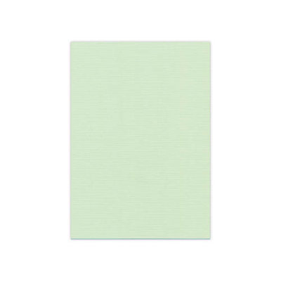 BULK 19 Linnenkarton  A5 (21x14,8cm) Card Deco Lichtgroen per 125 vellen