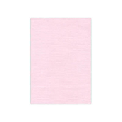 BULK 15 Linnenkarton  A5 (21x14,8cm) Card Deco Lichtroze per 125 vellen
