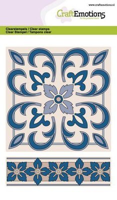 CraftEmotions clearstamps A6 - Tegel 1