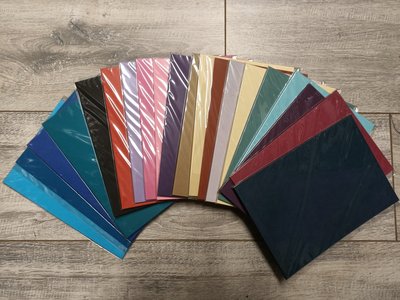 PAK008 - A5 - 20 pakjes a 10 vel - Glad - Assortiment kleuren
