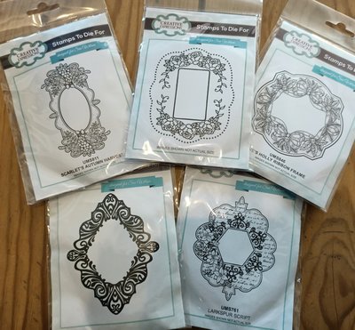 Stempelset 6 - Creative Expressions - Assorti - 9 stuks