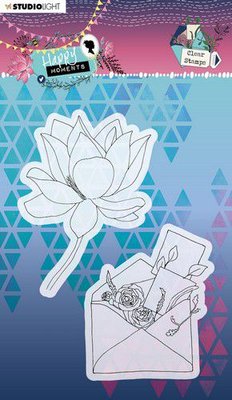 Studio Light Clearstamp A6 Happy Moments nr.459 STAMPHM459