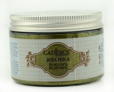 Cadence Dora Perla Met. Relief Pasta Malachiet groen 01 083 0006 0150  150 ml