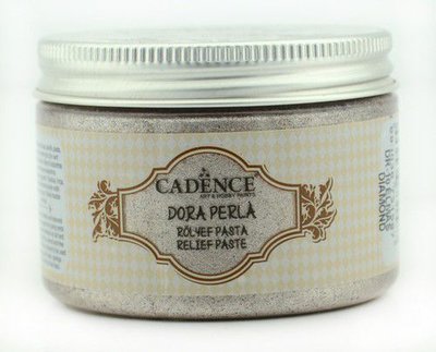 Cadence Dora Perla Met. Relief Pasta Diamant Roze 01 083 0010 0150  150 ml