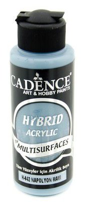 Cadence Hybride acrylverf (semi mat) Napoleon blauw 01 001 0042 0120  120 ml