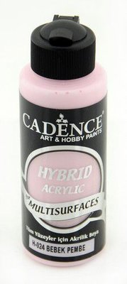 Cadence Hybride acrylverf (semi mat) Baby Roze 01 001 0024 0120  120 ml