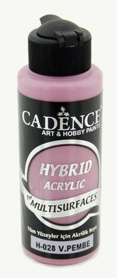 Cadence Hybride acrylverf (semi mat) Victoria roze 01 001 0028 0120  120 ml
