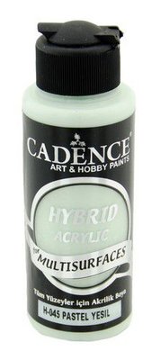 Cadence Hybride acrylverf (semi mat) Pastel groen 01 001 0045 0120  120 ml