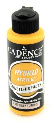 Cadence Hybride acrylverf (semi mat) Warm oranje 01 001 0010 0120  120 ml