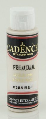 Cadence Premium acrylverf (semi mat) Beige 01 003 0355 0070  70 ml