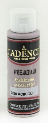 Cadence Premium acrylverf (semi mat) Lichtroze 01 003 0250 0070  70 ml