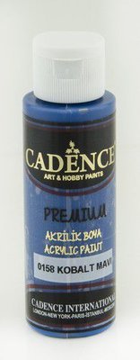Cadence Premium acrylverf (semi mat) Kobalt blauw 01 003 0158 0070  70 ml