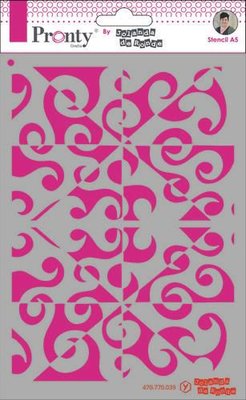 Pronty Mask Pattern background A5 470.770.039 by Jolanda
