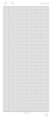 CD3058 Card Deco Stickervel Fantasy Lines Platinum