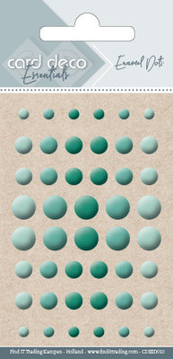 CDEED010 Card Deco Essentials - Enamel Dots Green