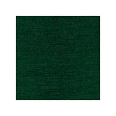 Linnenkarton - Oplegkaartjes - Kerstgroen - 12,8cmx12,8cm – 25 vel