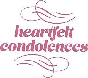 CO727410 Couture Creations Heartfelt Condolences Mini Stamp 50x50mm