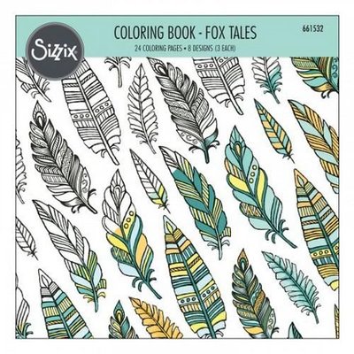 Sizzix Colouring Book - Fox Tales 661532 Jen Long