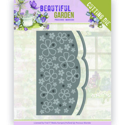PM10202 Dies - Precious Marieke - Beautiful Garden - Flower Border