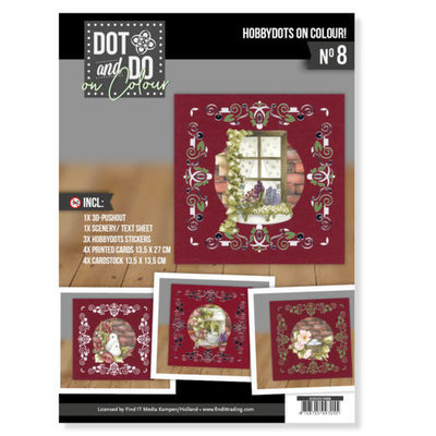 DODOOC10008 Dot and Do on Colour 8 - Precious Marieke - Beautiful Garden