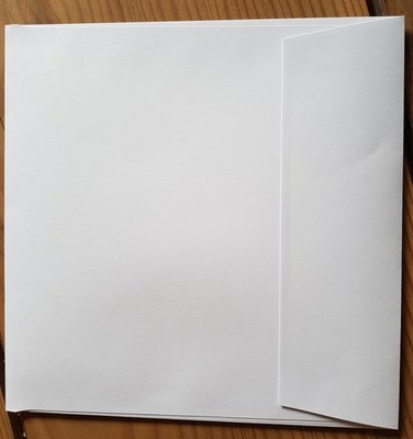 Enveloppen vierkant 16x16 10 stuks Wit (120gr.)