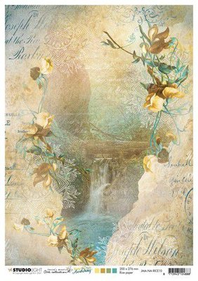 Studio Light Rice Paper Jenine's New Awakening nr.10 JMA-NA-RICE10 A4  (06-21)