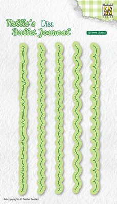 Nellies Choice Journal Die - Randen NBJD002 125mm (06-21)