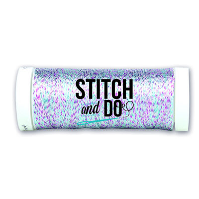 SDCDS21 Stitch and Do Sparkles Embroidery Thread - Multicolor Blue