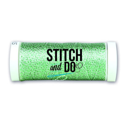 SDCDS13 Stitch and Do Sparkles Embroidery Thread - Silver-Green