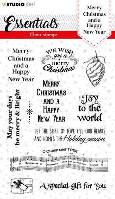 Studio Light Clear Stamp Christmas Essentials nr.86 SL-ES-STAMP86 A6 (09-21)