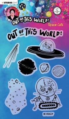 Studio Light Clear Stamp ABM Out of this World nr.71 ABM-OOTW-STAMP71 A5 (09-21)