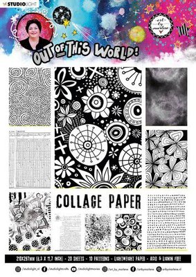 Studio Light Paper Pad ABM Out of this World nr.15 ABM-OOTW-PP15 A4 (09-21)