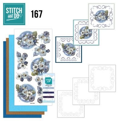 Stitch and Do 167 - Amy Design - Awesome Winter - Winter Flowers