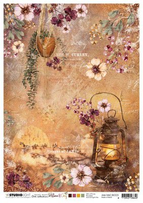 Studio Light Rice Paper Jenine's Warm & Cozy nr.23 JMA-WAC-RICE23 210x297 mm (11-21)