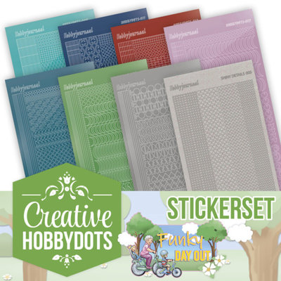 CHSTS021     Creative Hobbydots 21 - Yvonne Creations - A Funky Day Out