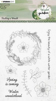 Studio Light Clear Stamp Winter Garden nr. 159 SL-WG-STAMP159 A6 (02-22)