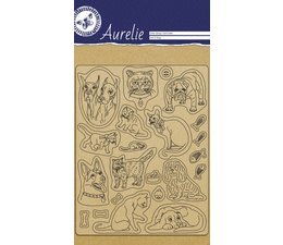 Aurelie Cats & Dogs Clear Stamps (AUCS1005) A5