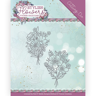 YCD10270 Dies - Yvonne Creations - Stylisch Flowers - Bouquet of Flowers