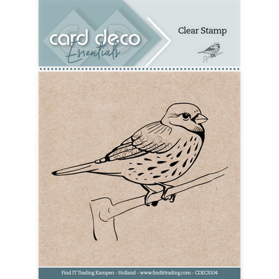 CDECS104 Card Deco Essentials Clear Stamps - Blackbird