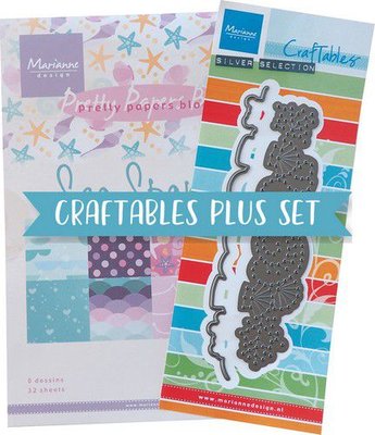 Marianne D Collectable Plus set - Schelpen border PA4155 15x21 (06-22)