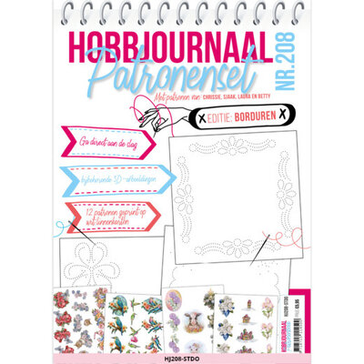HJ208-STDO Hobbyjournaal Patronenset 208 - Stitch and Do