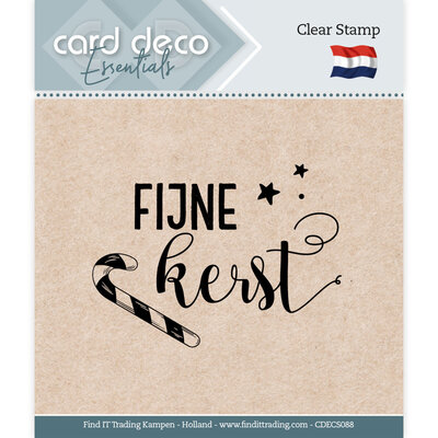 CDECS088 Card Deco Essentials - Clear Stamps - Fijne Kerst